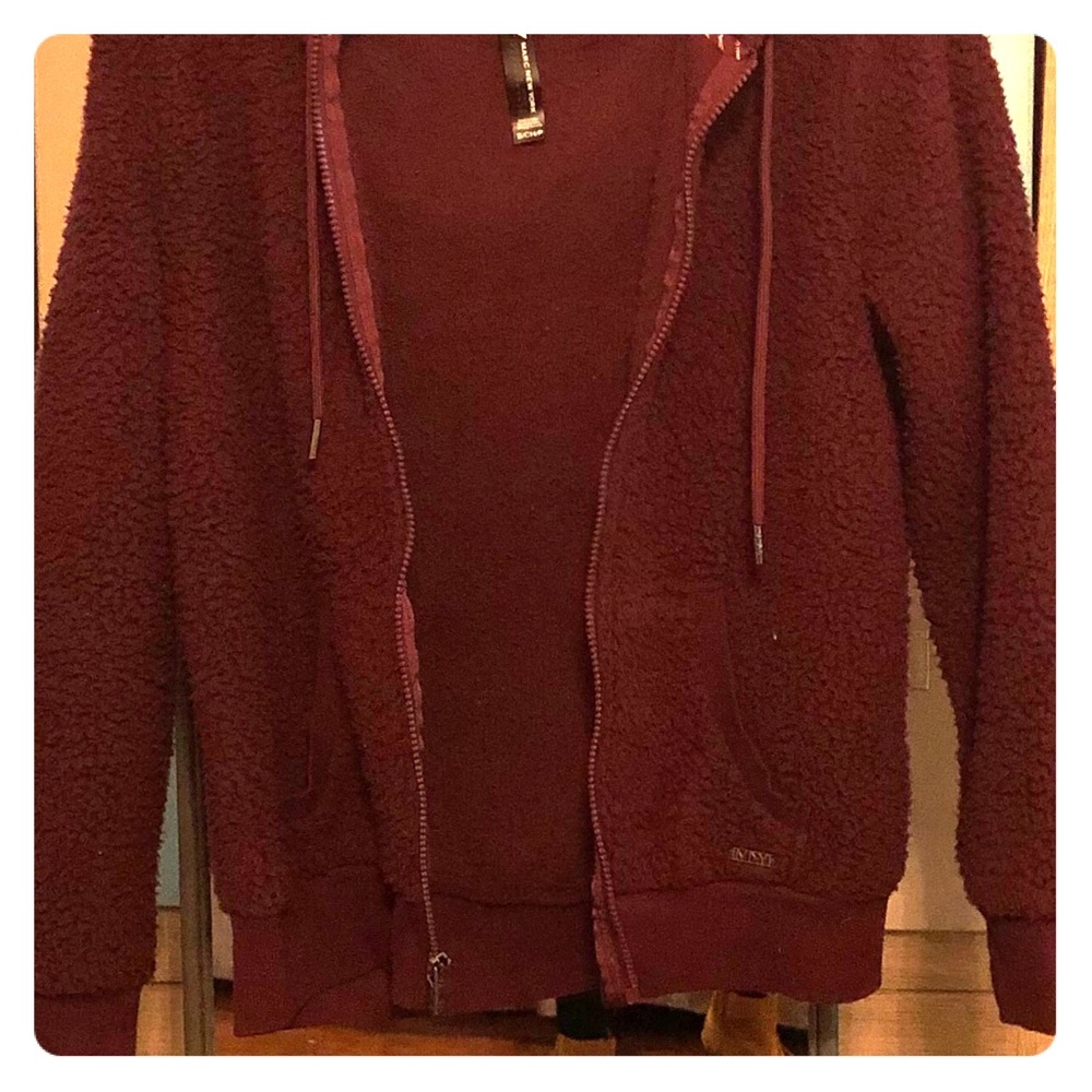 Crop Sherpa Hoodie